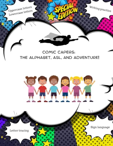 McLucas - Comic Capers The Alphabet, ASL, and Adventure - New paperba