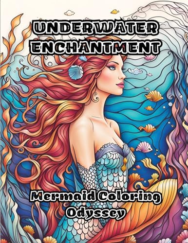 ColorZen - Underwater Enchantment Mermaid Coloring Odyssey - New pape