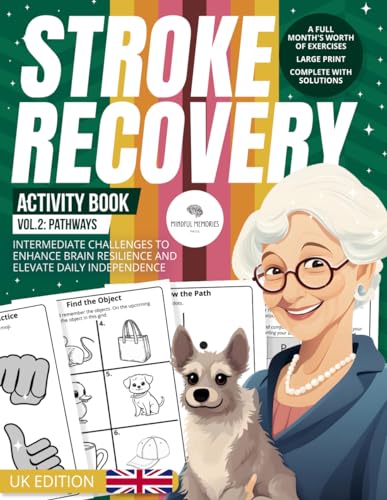 Mindful Memories Pre - Stroke Recovery Activity Book 2 (UK Edition) P