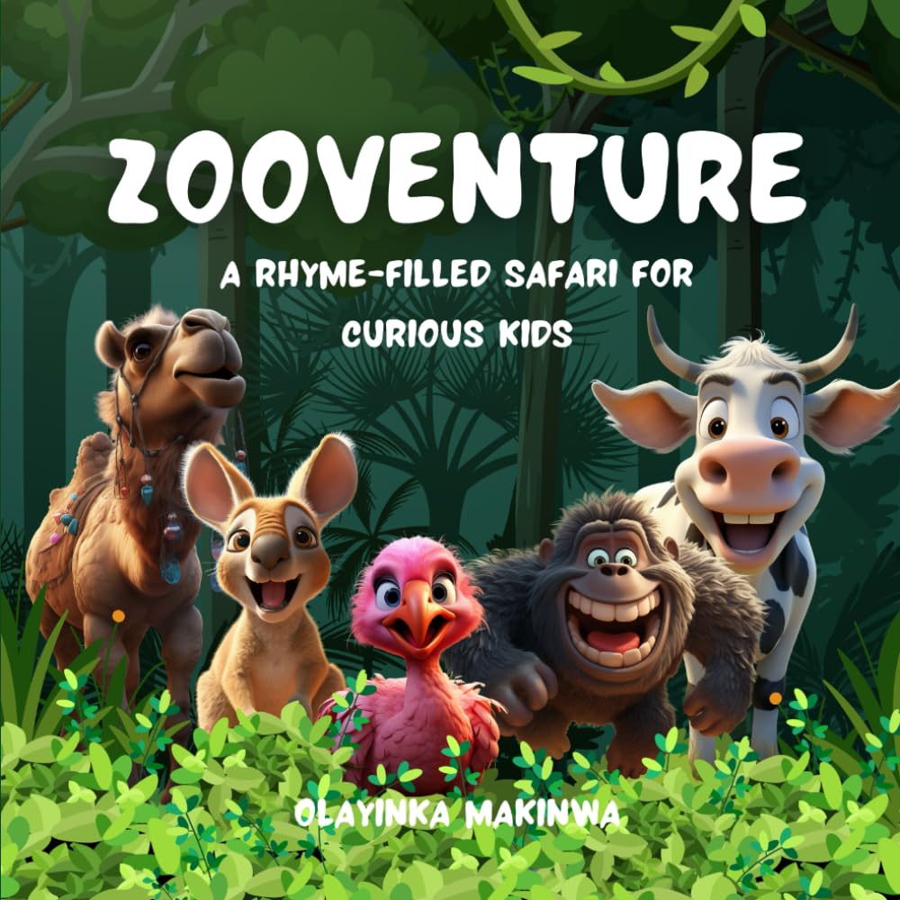 Makinwa - Zooventure: A Rhyme-filled Safari for Curious Kids - New pap