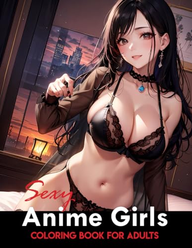 Narciso - Sexy Anime Coloring Book Tempting and Naughty Girls, Intim