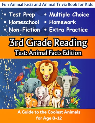 Fr - 3rd Grade Reading Test Animal Facts Edition Fun Animal Facts an