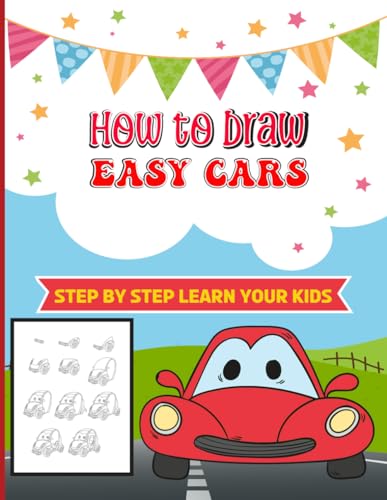 PALISHAER - How to Draw Easy Cars Step By Step Learn Your Kids Kids