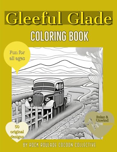 Mahoney - Gleeful Glade: coloring book - New paperback or softback