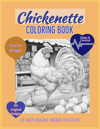 Mahoney - Chickenette: Coloring Book - New paperback or softback
