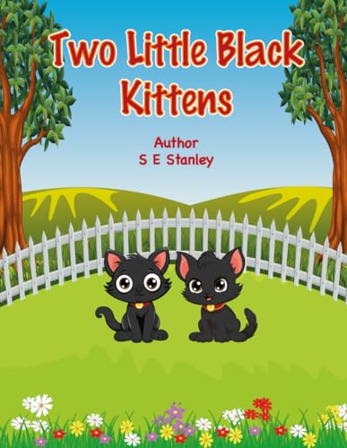 Dezines - Two Little Black Kittens: A Bedtime Story Book - New paperba
