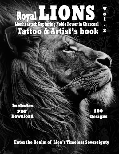 Mets - Royal Lions tattoo book Lionhearted: : Capturing Noble Power i