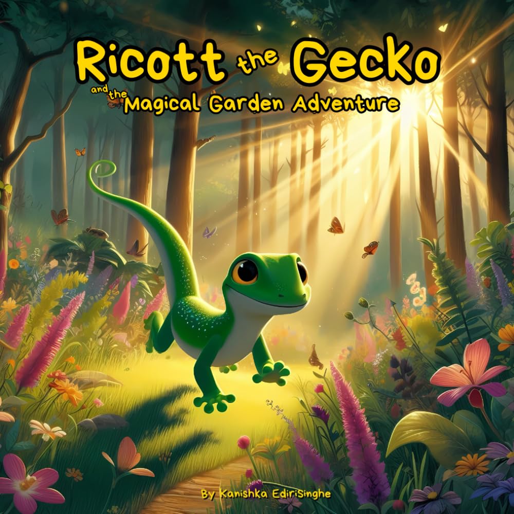 EdiriSing - Ricott the Gecko: The Magical Garden Adventure - New paper