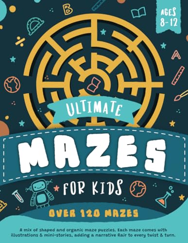 Wrenn - Ultimate Mazes For Kids Ages 8-12 - New paperback or softback