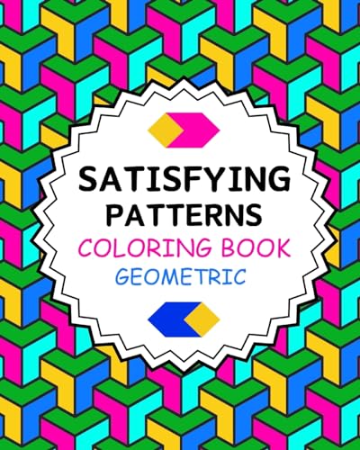 Yunaizar88 - Satisfying Patterns Coloring Book Geometric: Simple and S