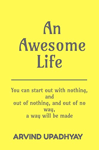 Upadhyay - An Awesome Life - New paperback or softback