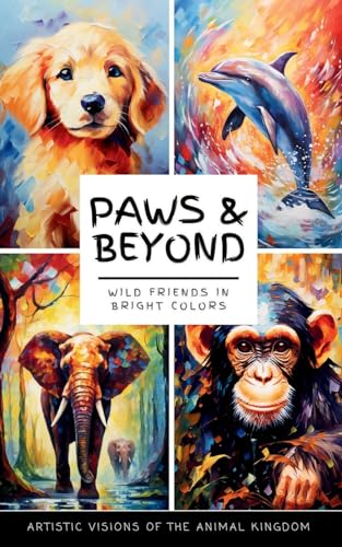 Sanz - Paws and Beyond Wild Friends in Bright Colors. Artistic Vision