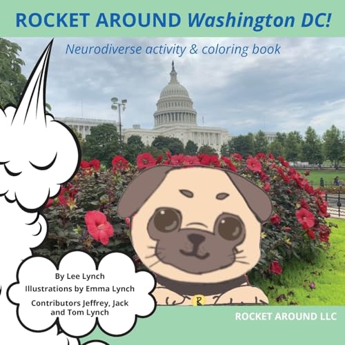 Lync - Rocket Around Washington DC! Neurodiverse activity & coloring b