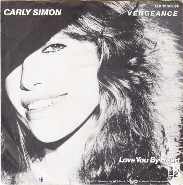 Carly Simon - Vengeance - Used Vinyl Record 7"