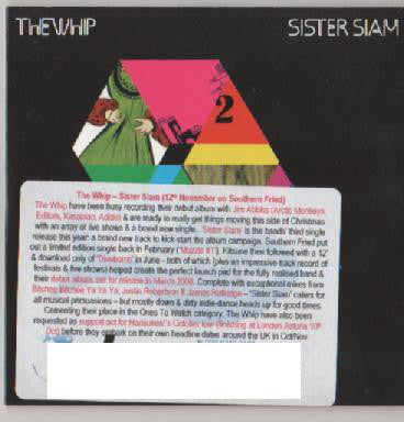 Whip - Sister Siam - Used CD