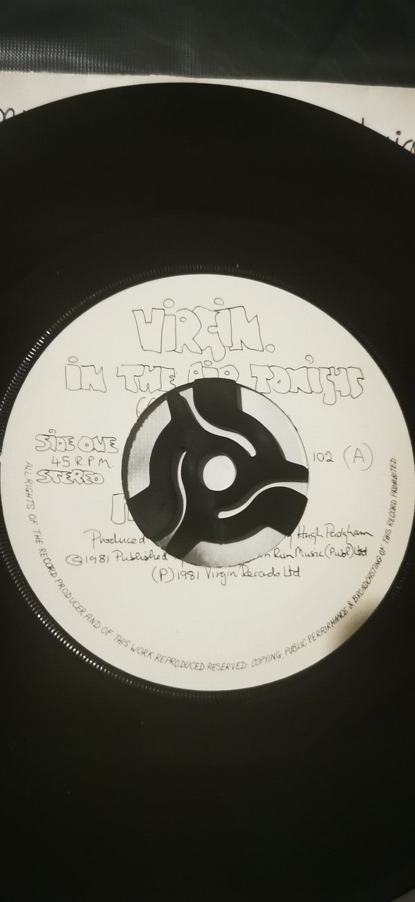 Phil Collins - In The Air Tonight - Used Vinyl Record 7"