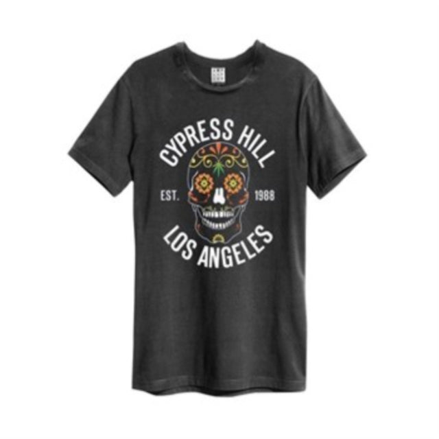 CYPRESS HILL - - Floral Skull - tshirt - T Shirts - Size S