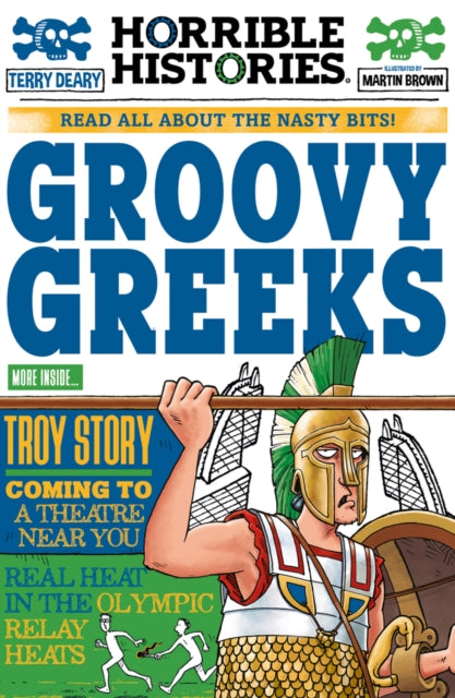 Terry Deary - Groovy Greeks (newspaper edition) - Paperback