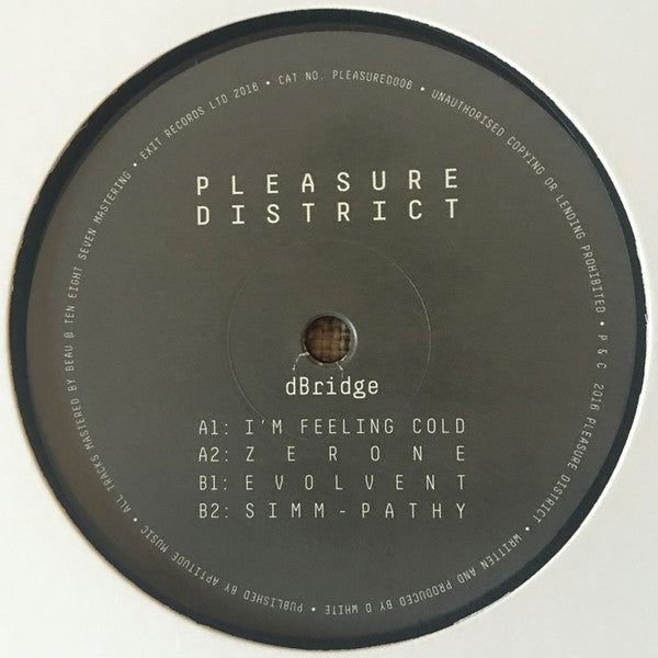 D-Bridge - I'm Feeling Cold / Zerone / Evolvent / Simm-pathy - New Vi