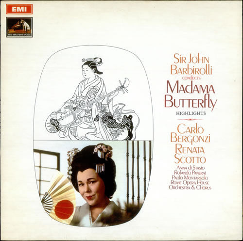 Giacomo Puccini - Madama Butterfly: Highlights - Used Vinyl Record