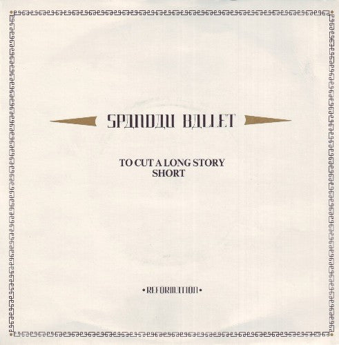 Spandau Ballet - To Cut A Long Story Short - Used Vinyl Record 7"