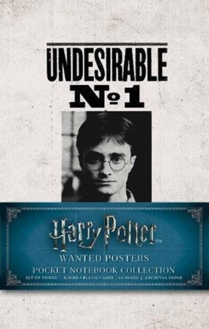 Insight Editions - Harry Potter: Wanted Posters Pocket Journal Collect