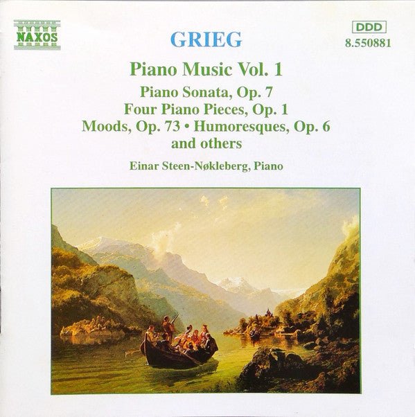 Edvard Grieg - Piano Music Vol. 1 - Used CD