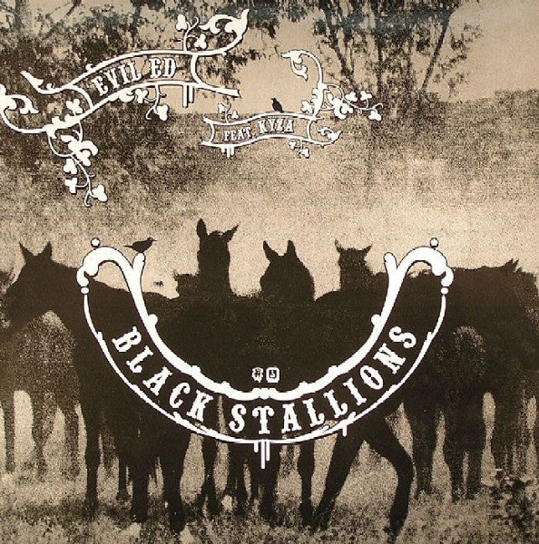 Evil Ed - Black Stallions / The Cavalry (Remix) - Used Vinyl Record