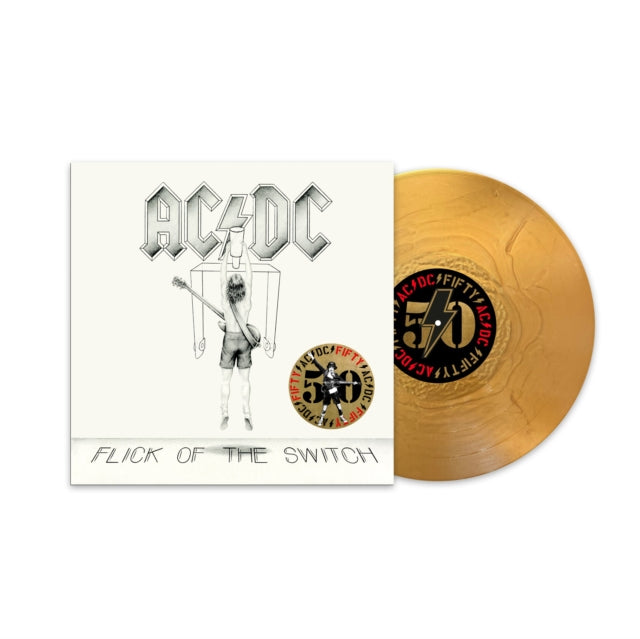 AC/DC - FLICK OF THE SWITCH (50TH ANNIVERSARY GOLD COLOR VINYL) - New V