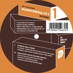 Various - Required Listening Vol 2 Sampler 1 - Used Vinyl Record 12"