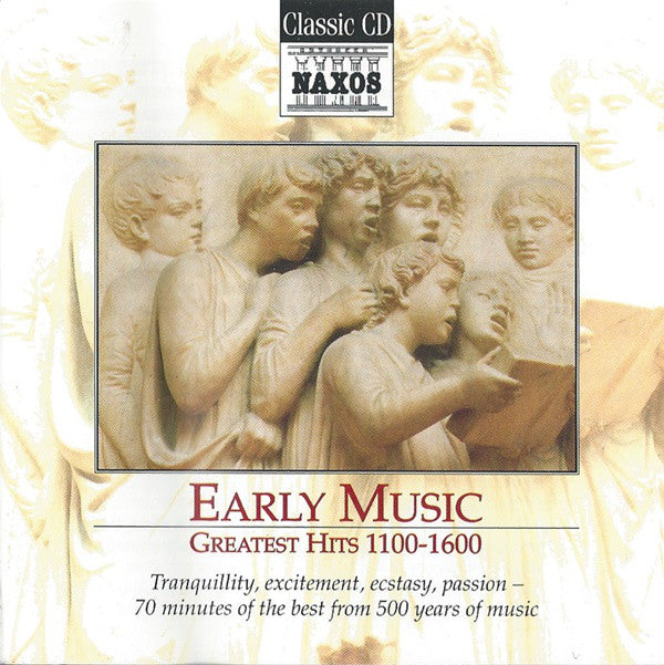 Various - Early Music Greatest Hits 1100-1600 - Used CD