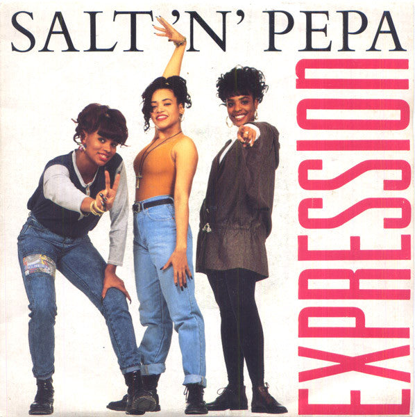 Salt 'N' Pepa - Expression - Used Vinyl Record 7"