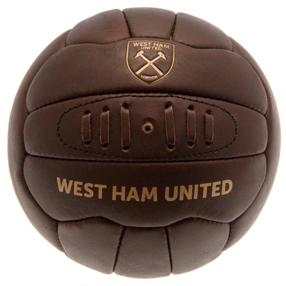 West Ham United FC - Retro Heritage Football - Footballs Size 5