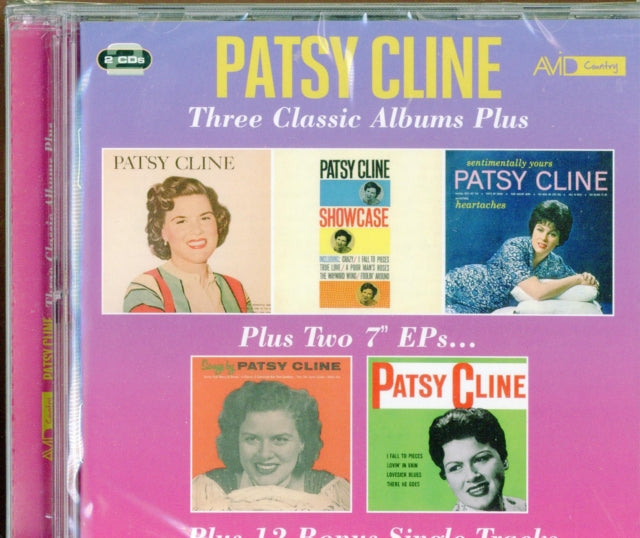 CLINE PATSY - THREE CLASSIC ALBUMS PLUS - CD