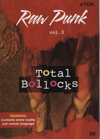 Various - Raw Punk Vol.3 Total Bollocks - New DVD