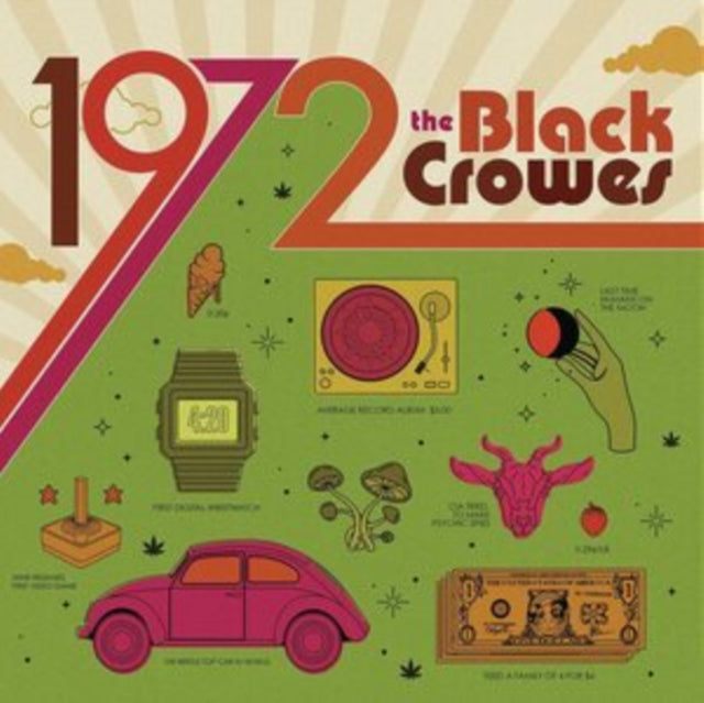 BLACK CROWES - 1972 - CD