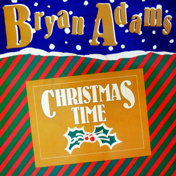 Bryan Adams - Christmas Time - Used Vinyl Record 7"