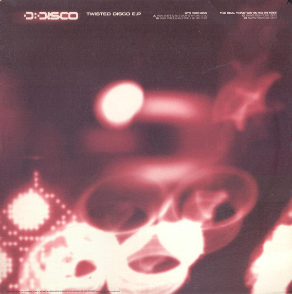 BTG - Twisted Disco EP - Used Vinyl Record 12"