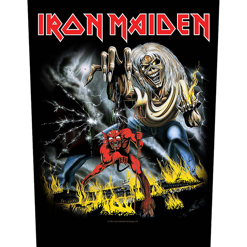 IRON MAIDEN - NUMBER OF THE BEAST (BACKPATCH) - Patch - PHM