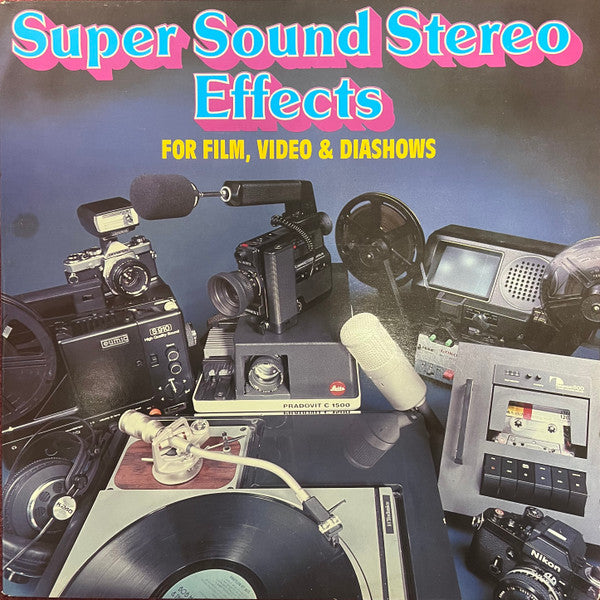 No Artist - Super Sound Stereo Effects For Film, Video & Diashows - Use