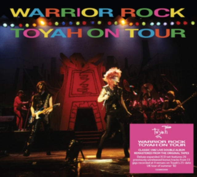 TOYAH - WARRIOR ROCK - ON TOUR 3 - CDBX