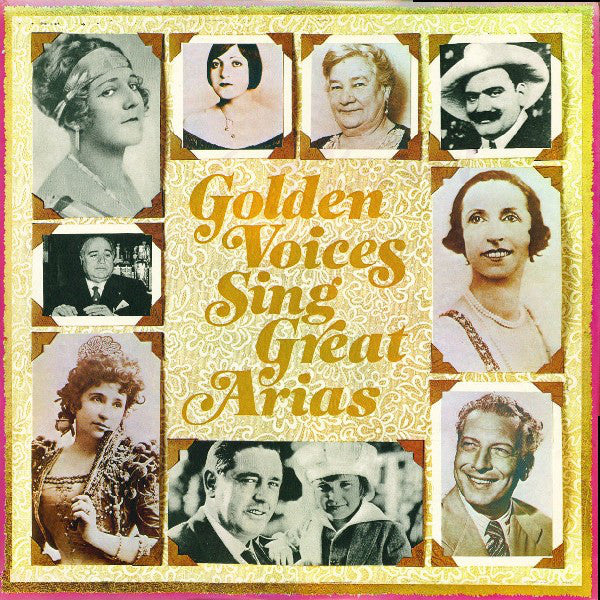 Various - Golden Voices Sing Great Arias - Used Vinyl Record