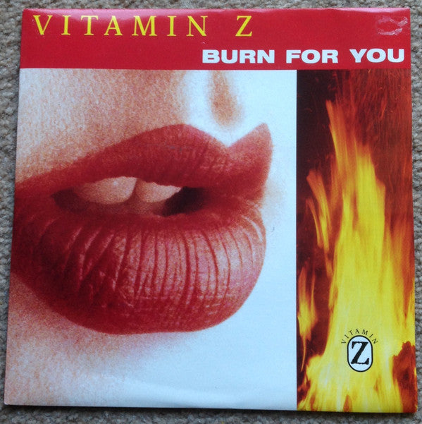 Vitamin Z - Burn For You - Used Vinyl Record 7"