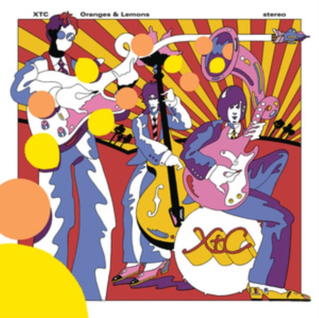 XTC - Oranges & Lemons - Vinyl Record 12 Album"