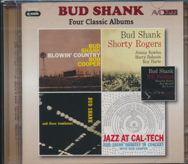 BUD SHANK - Four Classic Albums (Blowin Country / With Shorty Rogers