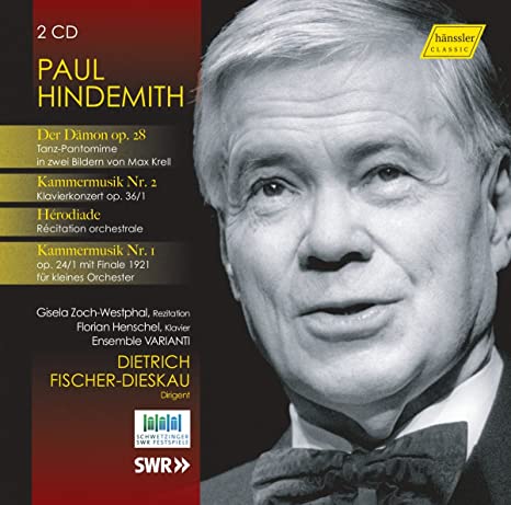 DIETRICH FISCHER-DIE - HINDEMITH:DER DAMON - CD