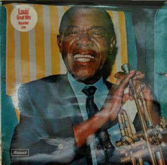 Louis Armstrong - Louis' Great Hits Recorded Live - Used Vinyl Recor