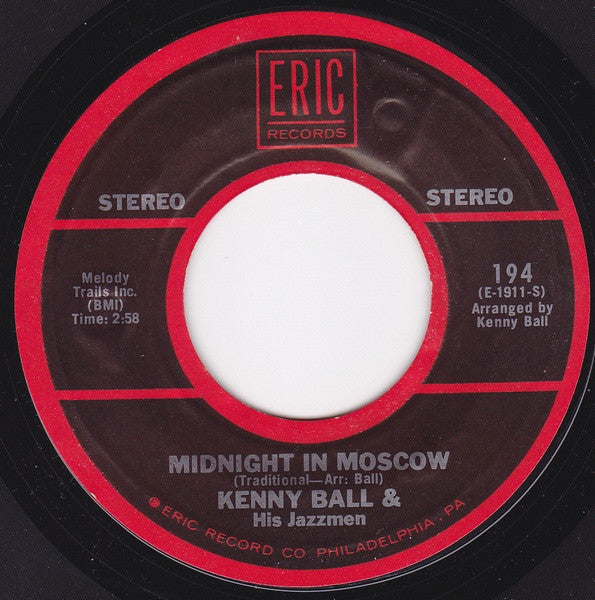 Kenny Ball And His J - Midnight In Moscow / Cast Your Fate To The Win