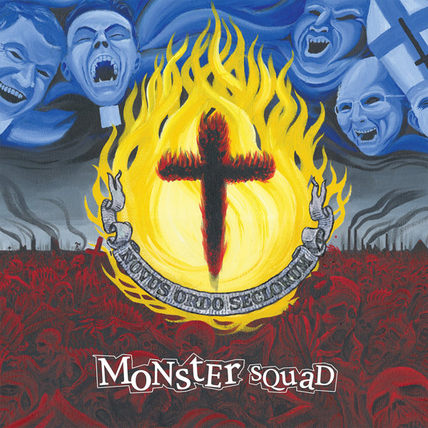 MONSTER SQUAD - FIRE THE FAITH (RED/NEON YELLOW SPLATTER VINYL+FELXI) -