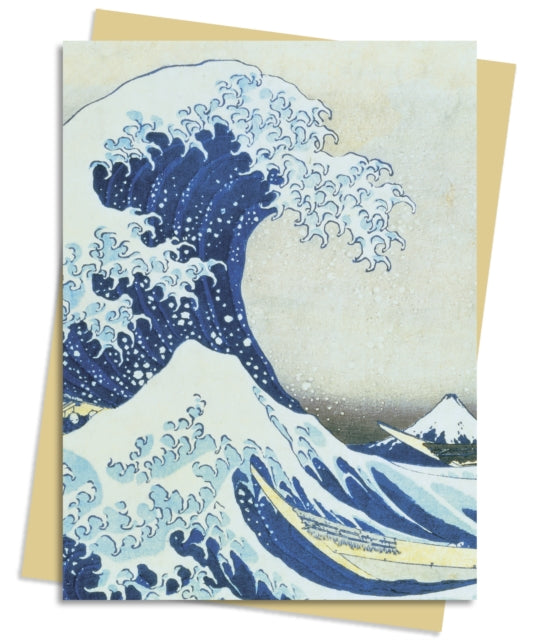 Flame Tree Studio - Great Wave (Hokusai) Greeting Card Pack : Pack of